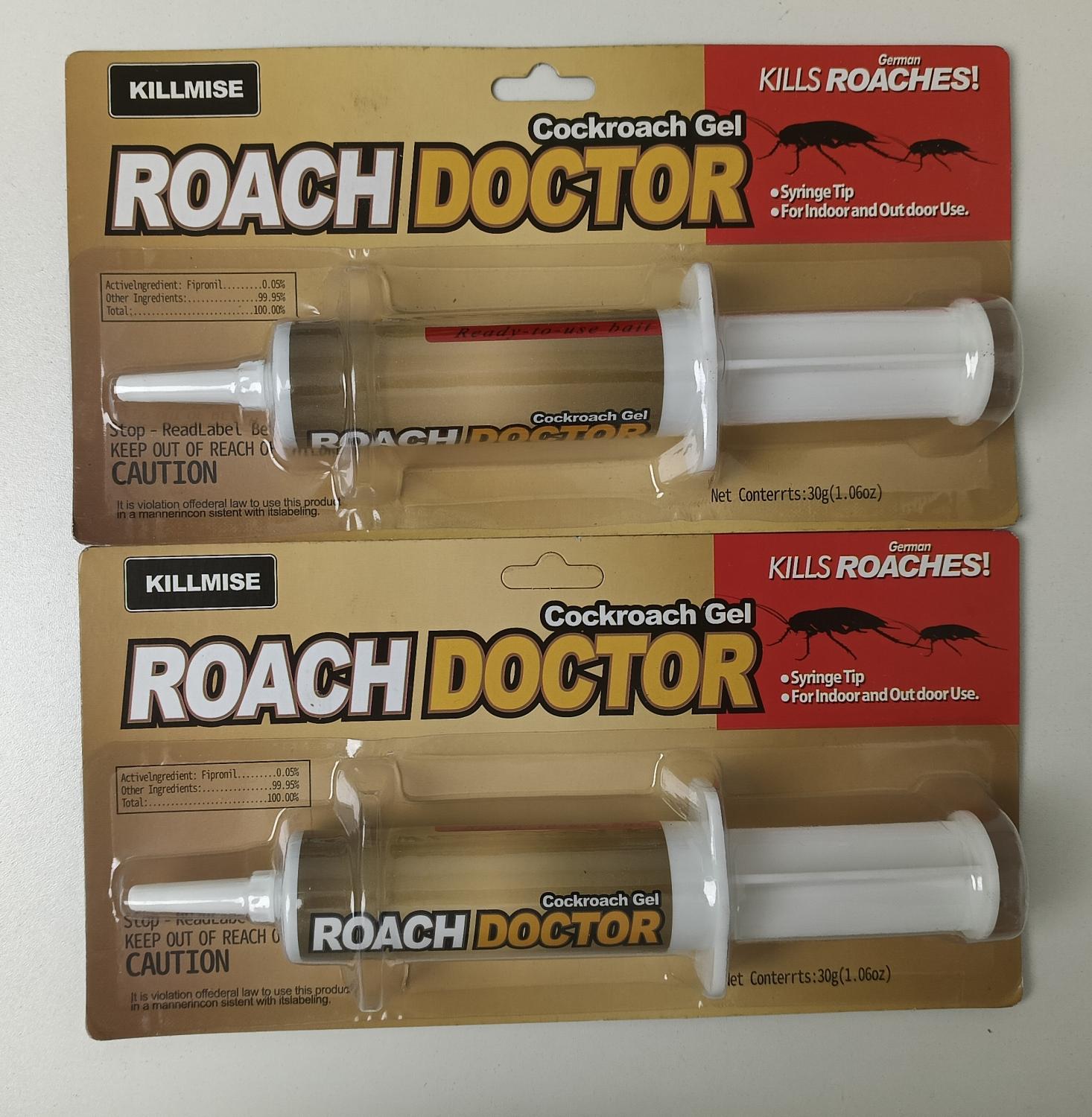 BFBF3A722A7FDFC56FA2CE39A60A2966 Free Shipping Cockroach Gel Bait, 30g - Professional Roach Killer Gel with Syringe Applicator, Indoor & Outdoor Use, Effective German Cockroach Control - Image 1